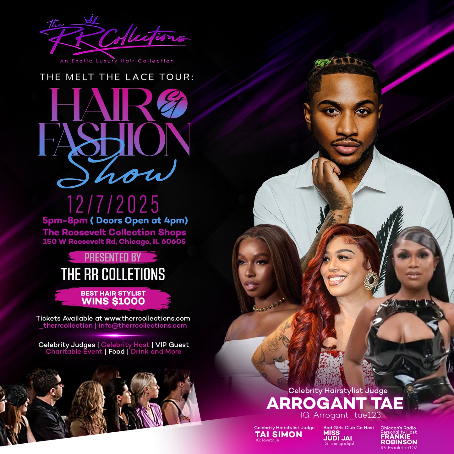 The Melt the Lace Tour: Hair & Fashion Show – Chicago Edition (Pre-Sale)