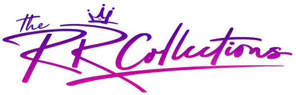 Logo of The RC Collections with a stylized 'RC' and crown on a white background