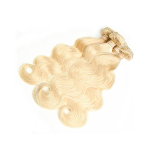 613 Virgin Raw Burmese Human Hair Extensions – Light Blonde | Straight, Body Wave, Loose Wave, Deep Wave, More Wave & Exotic X