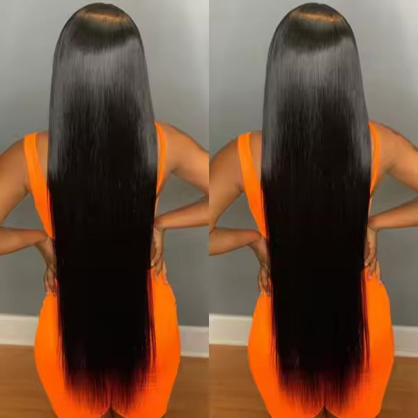 HD Frontal Wig Unit 13x6 – 100% Virgin Burmese Natural Black | 200% Density | Straight, Body Wave, Deep, Italian Curly & Kinky X