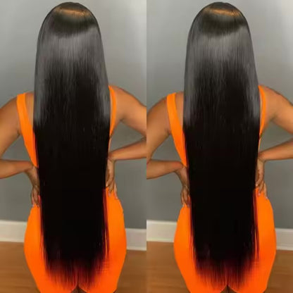 HD Frontal Wig Unit 13x6 – 100% Virgin Burmese Natural Black | 200% Density | Straight, Body Wave, Deep, Italian Curly & Kinky X