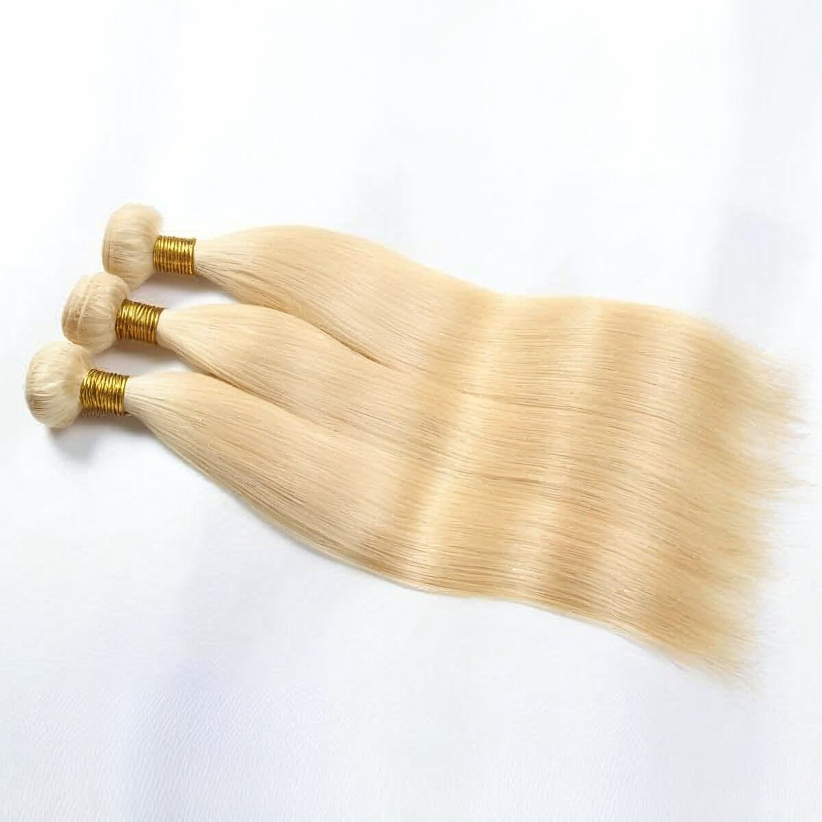 613 Virgin Raw Burmese Human Hair Extensions – Light Blonde | Straight, Body Wave, Loose Wave, Deep Wave, More Wave & Exotic X