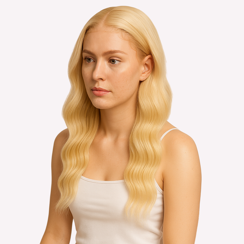 613 HD Lace Frontal 13x6 – Virgin Russian Blonde | Single Donor Luxury 12A Human Hair