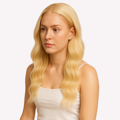 613 HD Lace Frontal 13x6 – Virgin Russian Blonde | Single Donor Luxury 12A Human Hair
